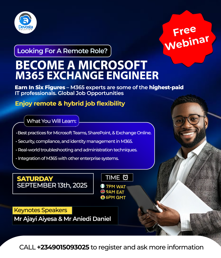 Free webinar on becoming a Microsoft 365 expert